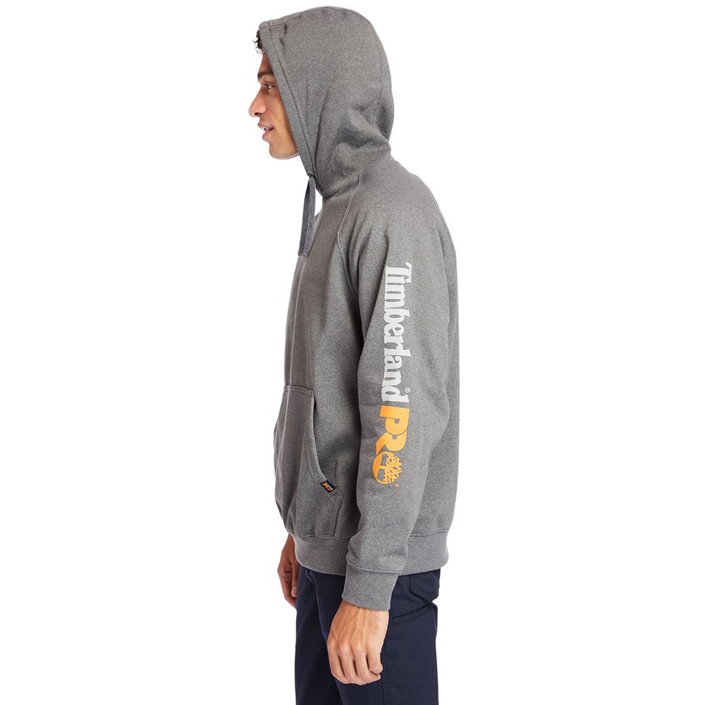 Timberland Mens Sweatshirts PRO® Hood Honcho Sport Hoodie - Dark Grey - India TQ6831702